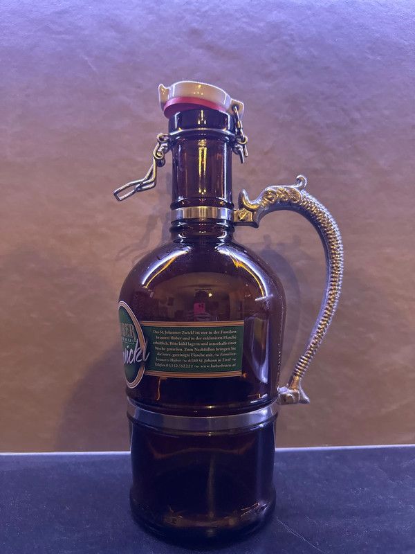 Vaso bottiglia birra Adler