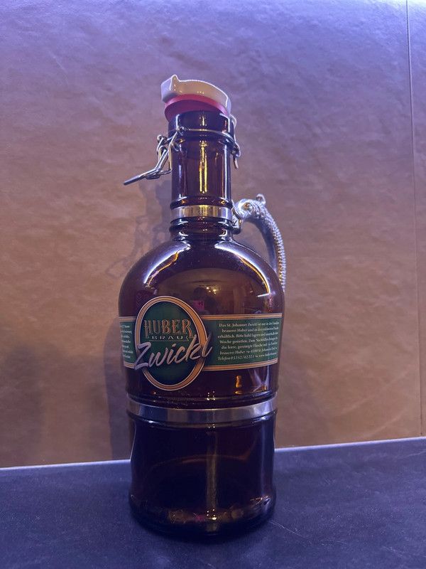 Vaso bottiglia birra Adler