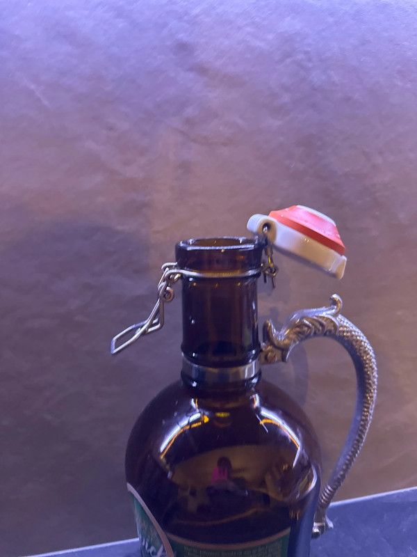 Vaso bottiglia birra Adler