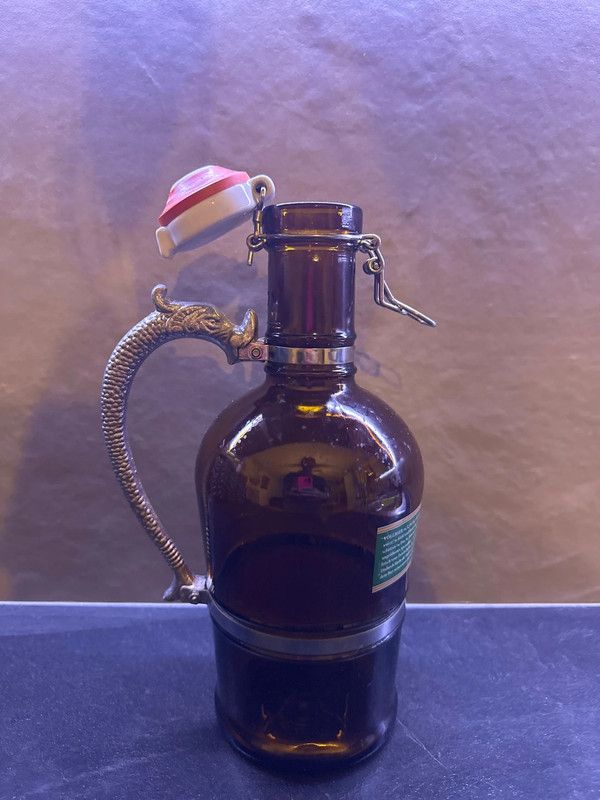 Vaso bottiglia birra Adler