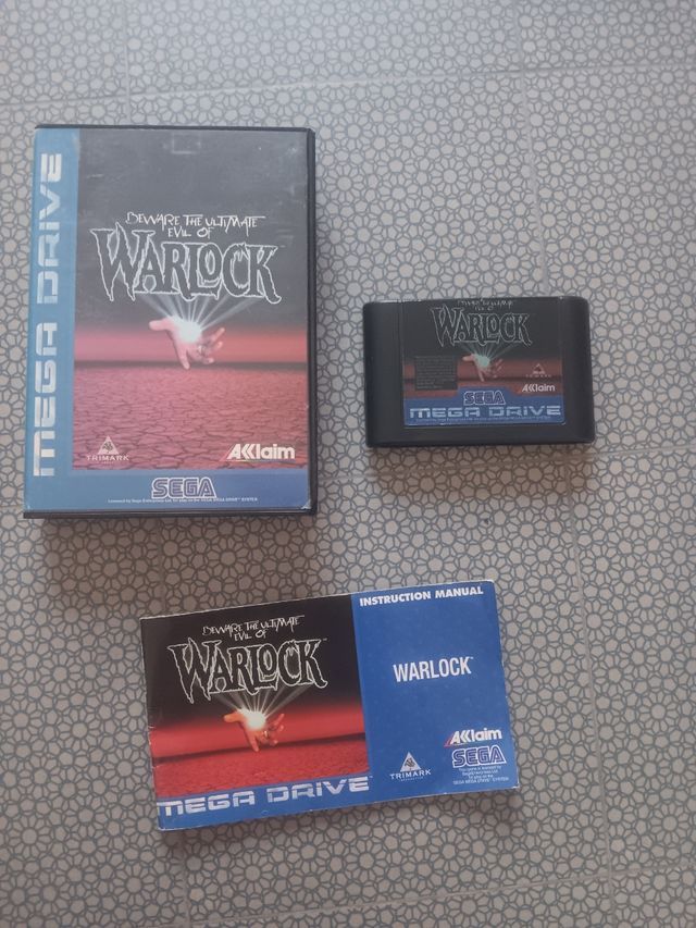 Warlock Mega Drive Sega 