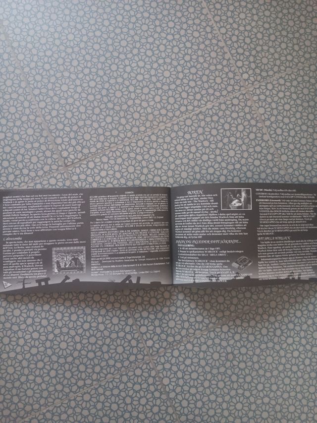 Warlock Mega Drive Sega 