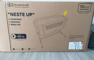 Cuna Kinderkraft + sábanas bajeras