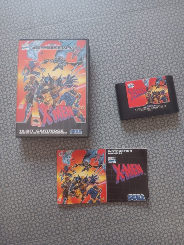 X-Men Mega Drive Sega 