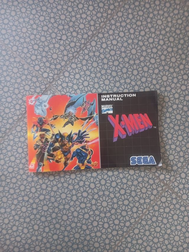 X-Men Mega Drive Sega 