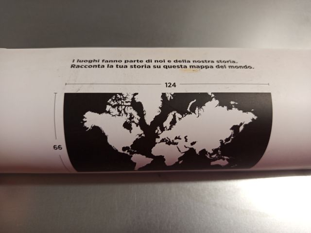 Mappa Mondo da Parete