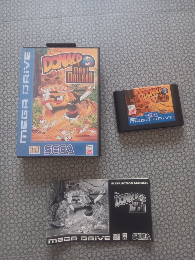 Donald in Maui Mallard Mega Drive