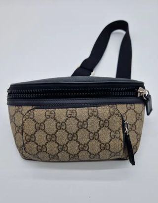 Riñonera Gucci Beige y Marrón