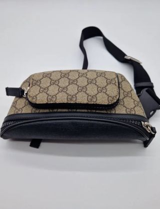 Riñonera Gucci Beige y Marrón