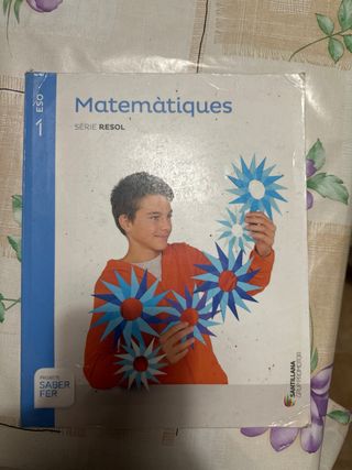 MATEMÀTIQUES SÈRIE RESOL 1 ESO SABER FER