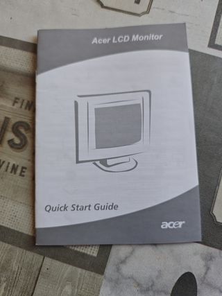 Pantalla Acer AL1916W Plata