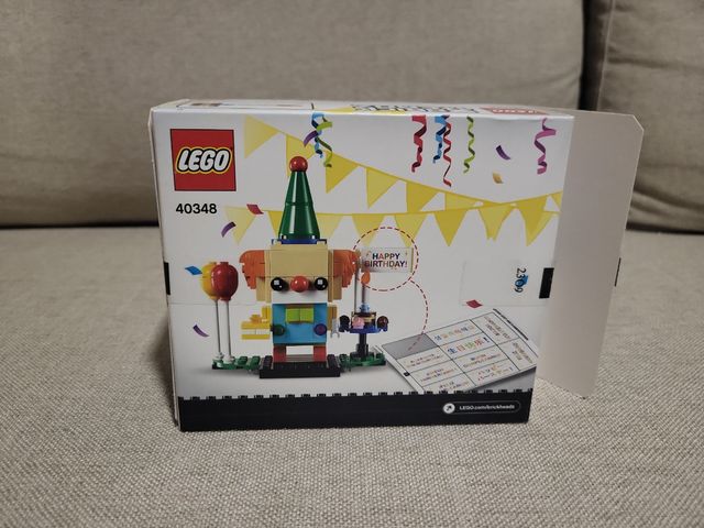 LEGO BrickHeadz Payaso de Cumpleaños 40348