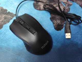 Ratón Óptico Nilox 4 Botones Negro