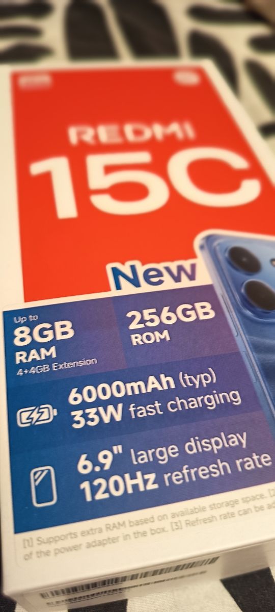 Redmi 15C Nuovo 8GB RAM 256GB
