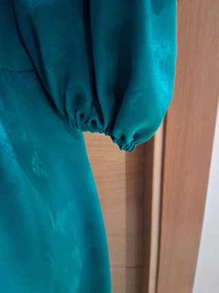 Vestido vintage verde