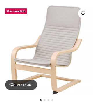 Silla Poäng IKEA Adultos Madera