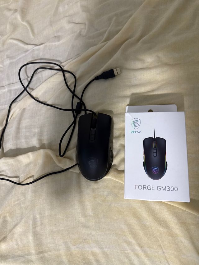 Ratón MSI Forge GM300 Negro