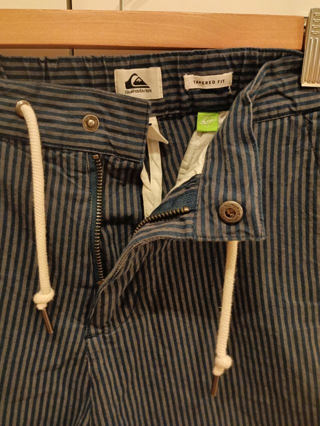 Bermuda Quiksilver Rayas Azul