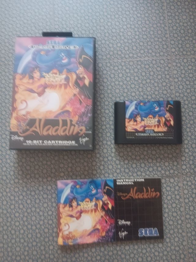 Aladdin Mega Drive Sega