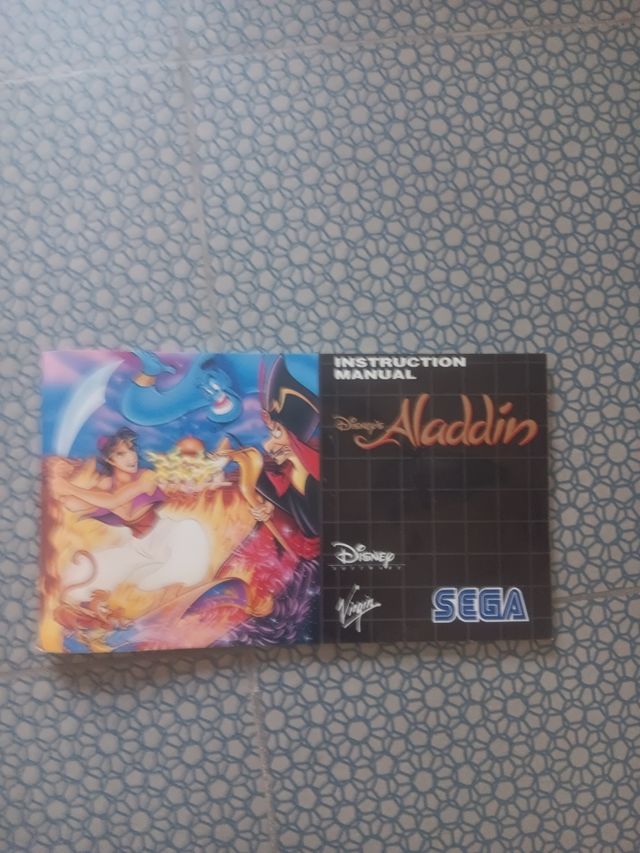 Aladdin Mega Drive Sega