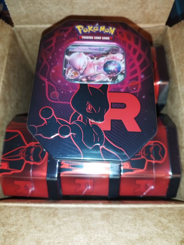 Team Rocket Mewtwo Tin