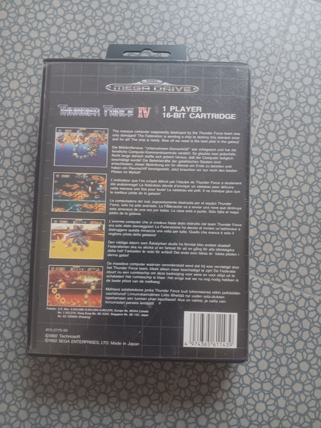 Thunder Force IV Mega Drive