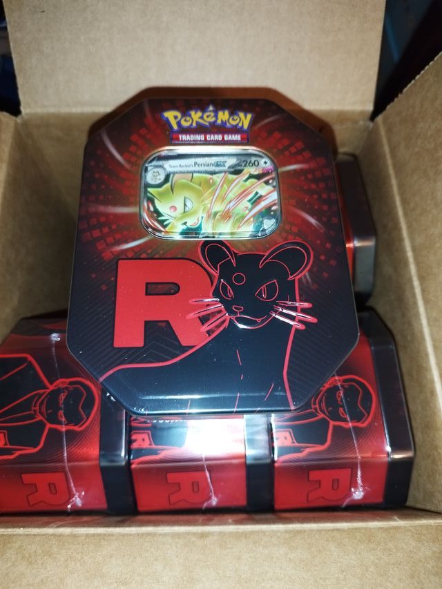 Team Rocket Persian Tin