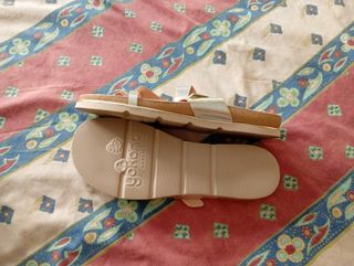 Sandalias Yokono Plateadas Mujer