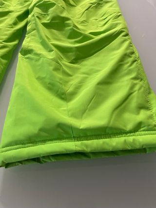 Pantaloni sci bambino fluo