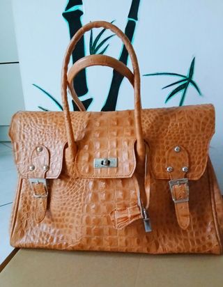 Borsa Made in Italy Arancione