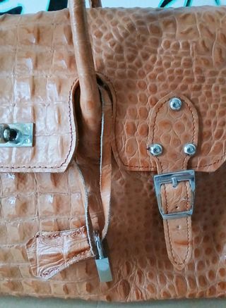 Borsa Made in Italy Arancione