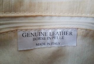 Borsa Made in Italy Arancione