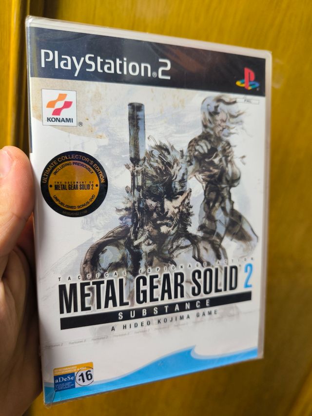 Metal Gear Solid 2 ps2 precintado