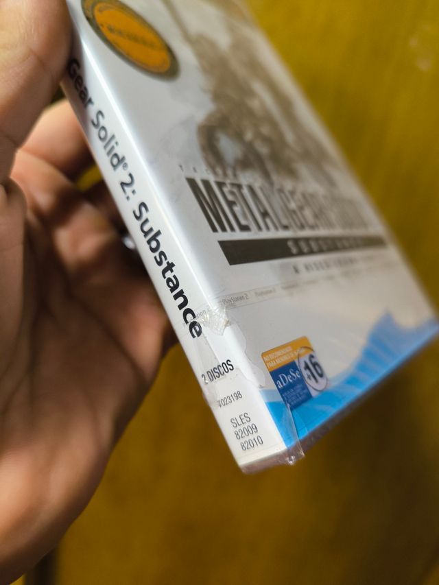 Metal Gear Solid 2 ps2 precintado