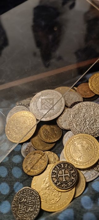 Monedas antiguas réplicas Colección El Mundo