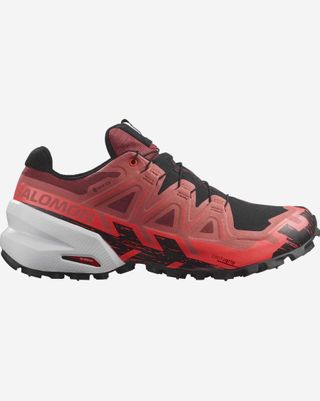 Zapatillas Salomon Spikecross 6 GORE-TEX Rojo/Negr