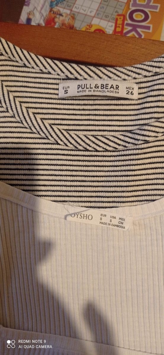 Conjunto 3 Tops Bershka