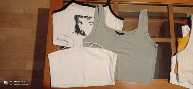 Conjunto 3 Tops Bershka