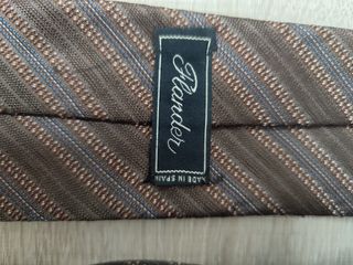 Corbata Flander Marrón Multicolor