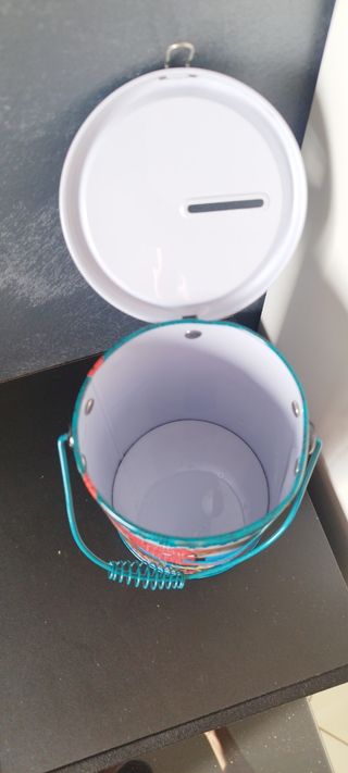 Salvadanaio Spiderman in latta