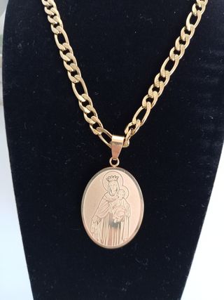 Collar Virgen María Oro