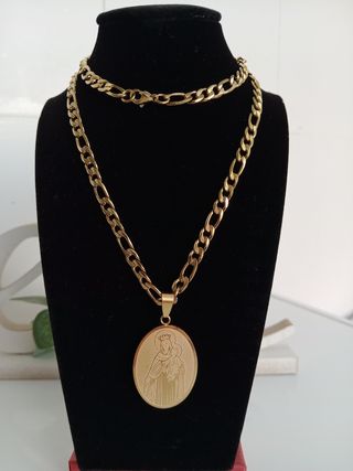 Collar Virgen María Oro