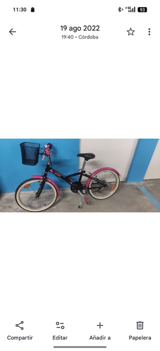 Bicicleta Infantil Decathlon Btwin