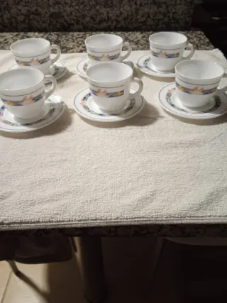 Vajilla completa porcelana multicolor