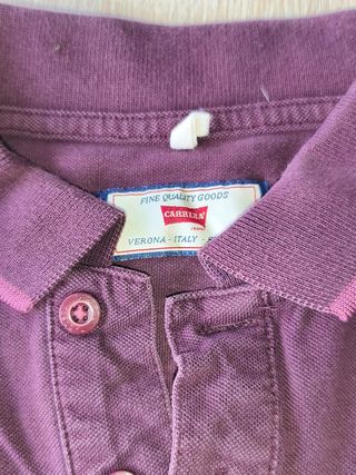 Polo Carrera Uomo Taglia L Viola