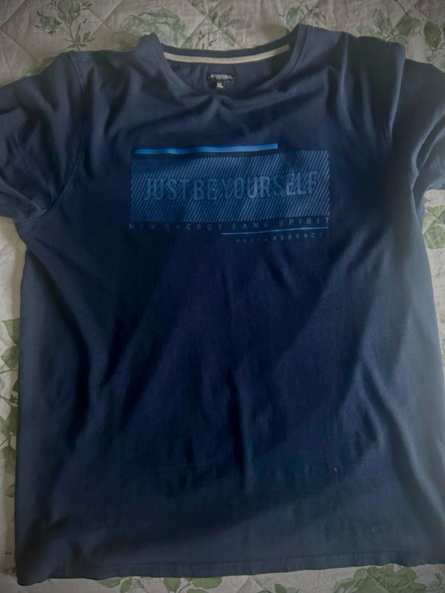 T-shirt Baci & Abbracci Blu XL