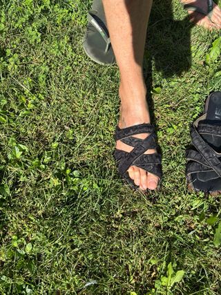 Sandali MO MA neri in pelle