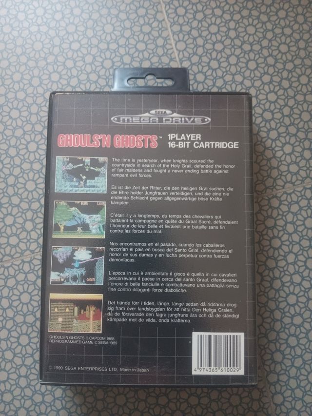 Ghoul's 'n Ghosts Mega Drive Sega
