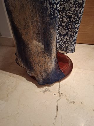 Vestido asimétrico sin mangas