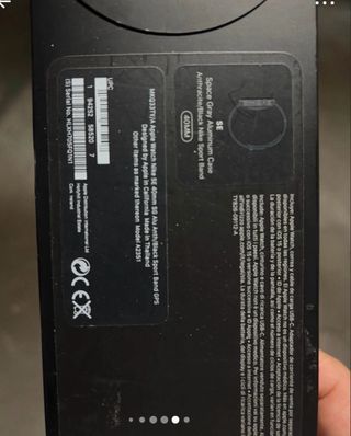 Apple Watch SE Nike 40mm Negro